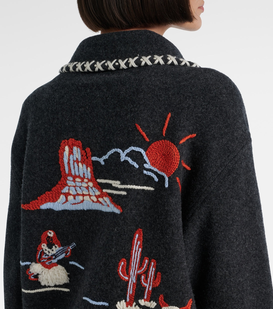 Alanui - Remember Me virgin wool jacket