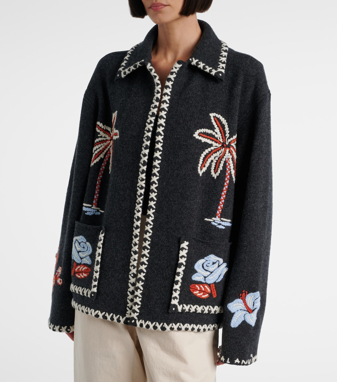 Alanui - Remember Me virgin wool jacket