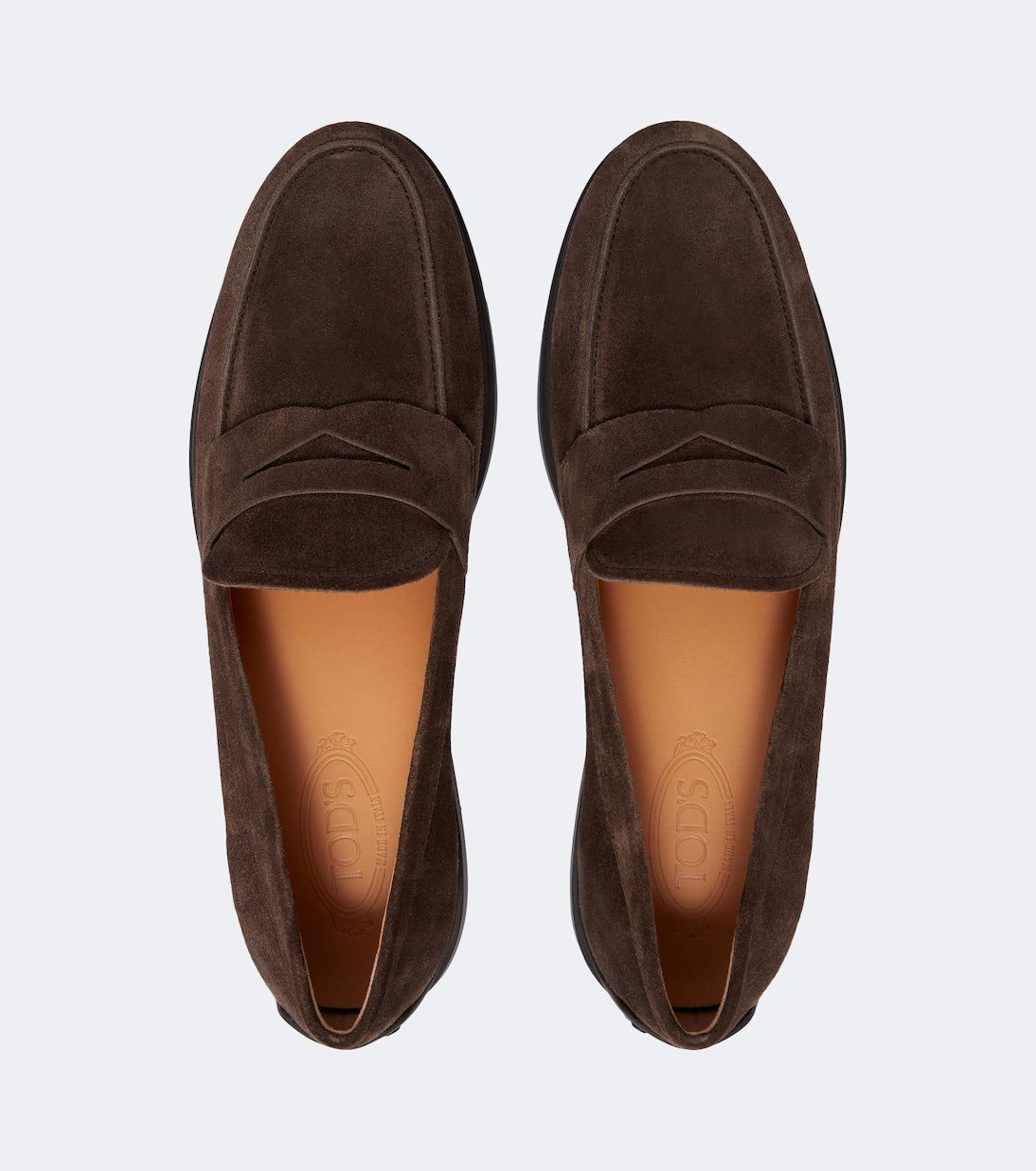 Tod's - Suede penny loafers
