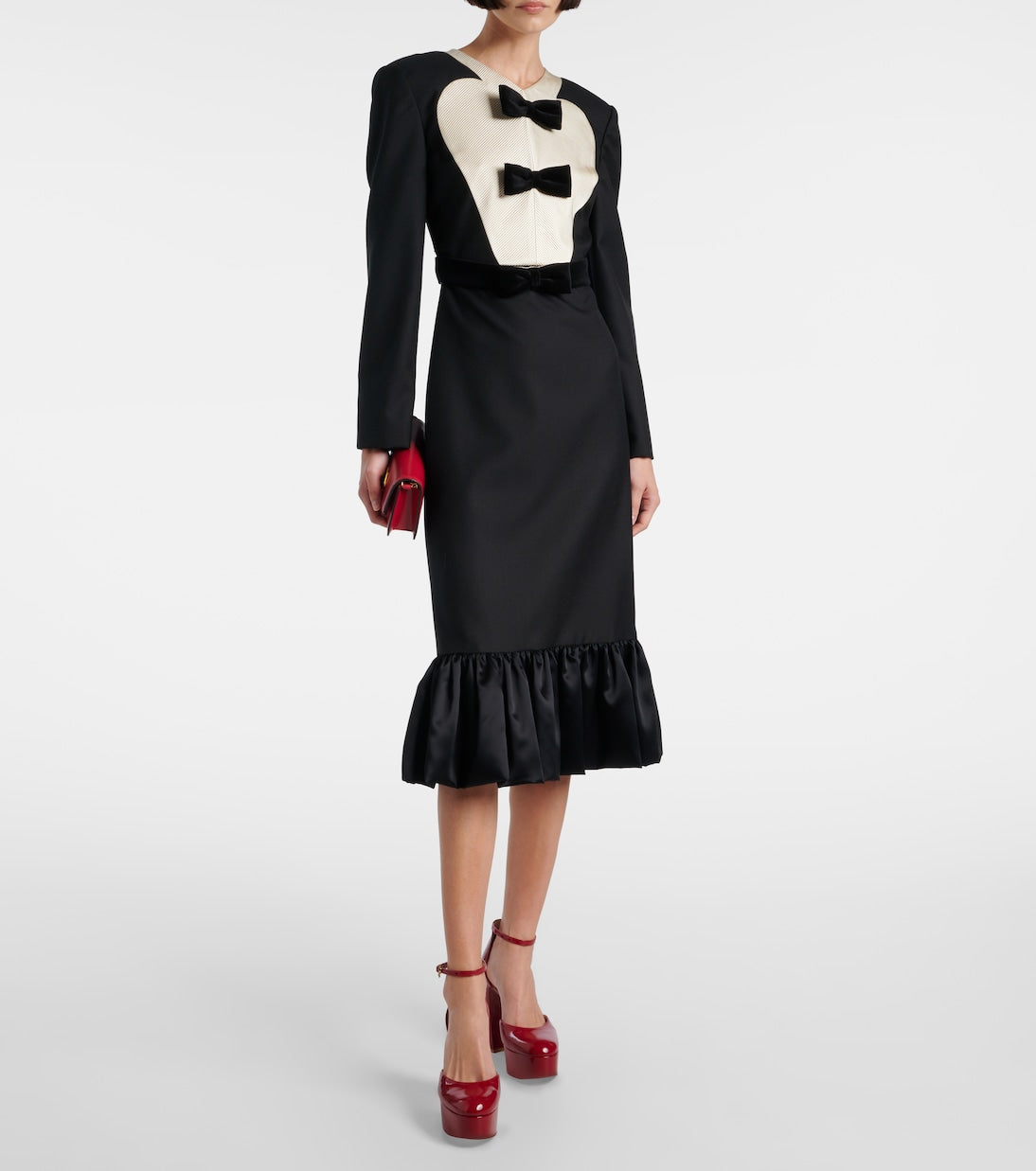 Gianvito Rossi - Hilary 100 patent leather platform pumps