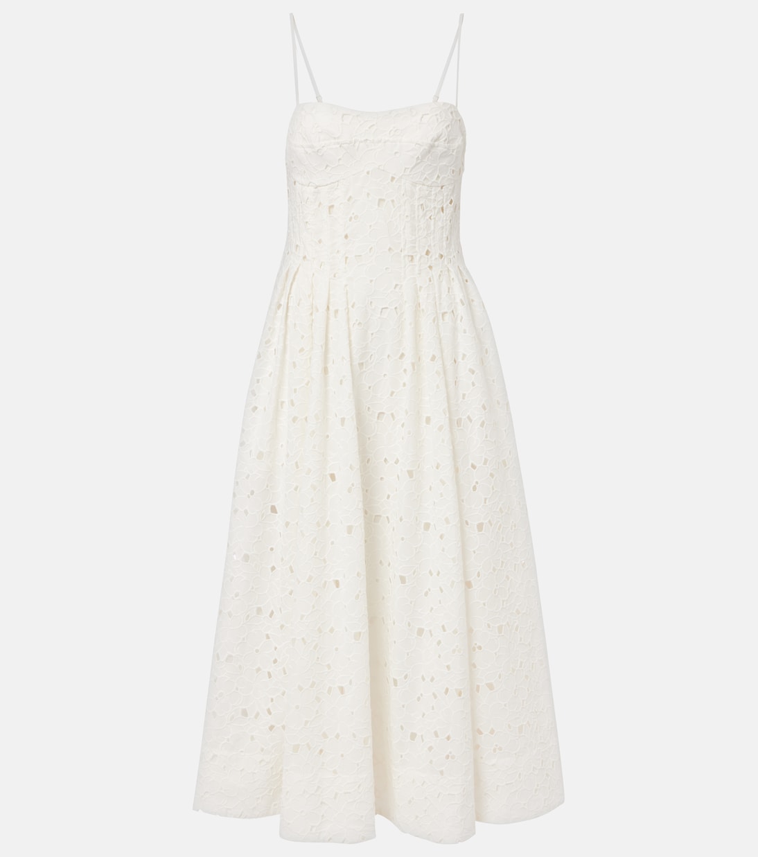 Simkhai - Kittiya broderie anglaise cotton midi dress