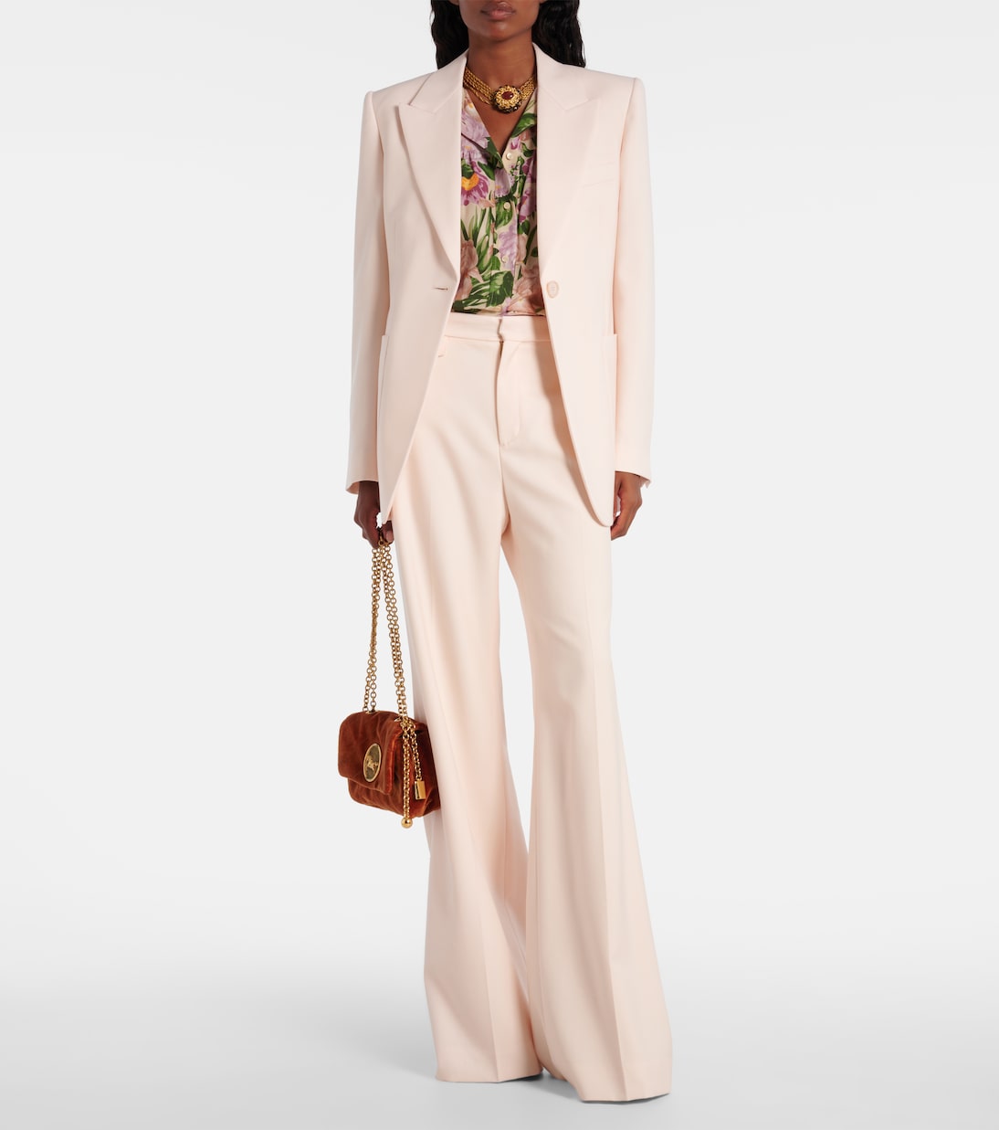 Chloé - Wool gabardine suit jacket