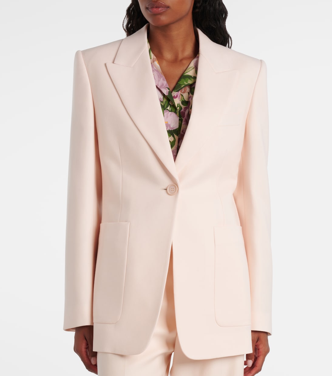 Chloé - Wool gabardine suit jacket