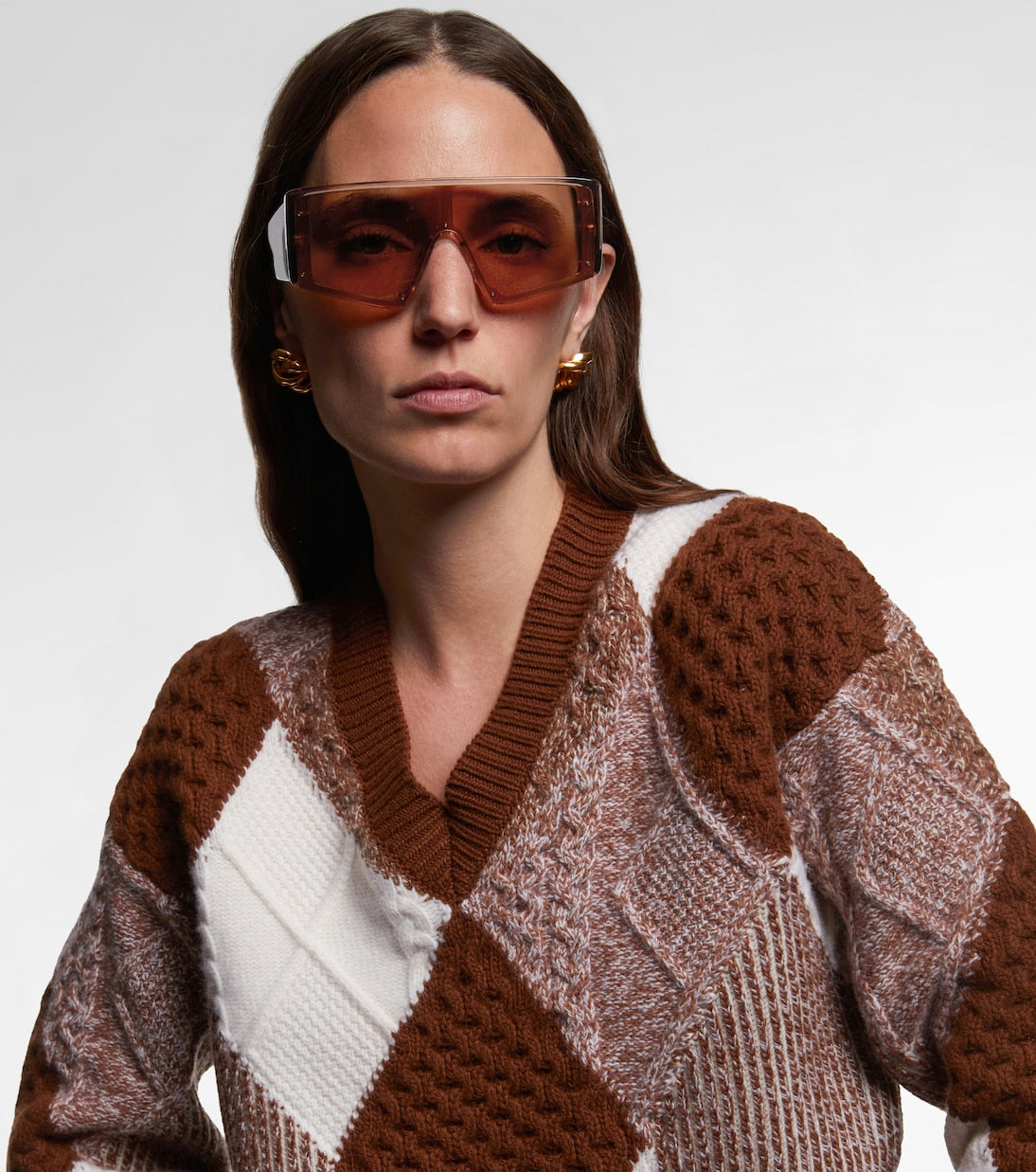 Stella McCartney - Runway shield sunglasses