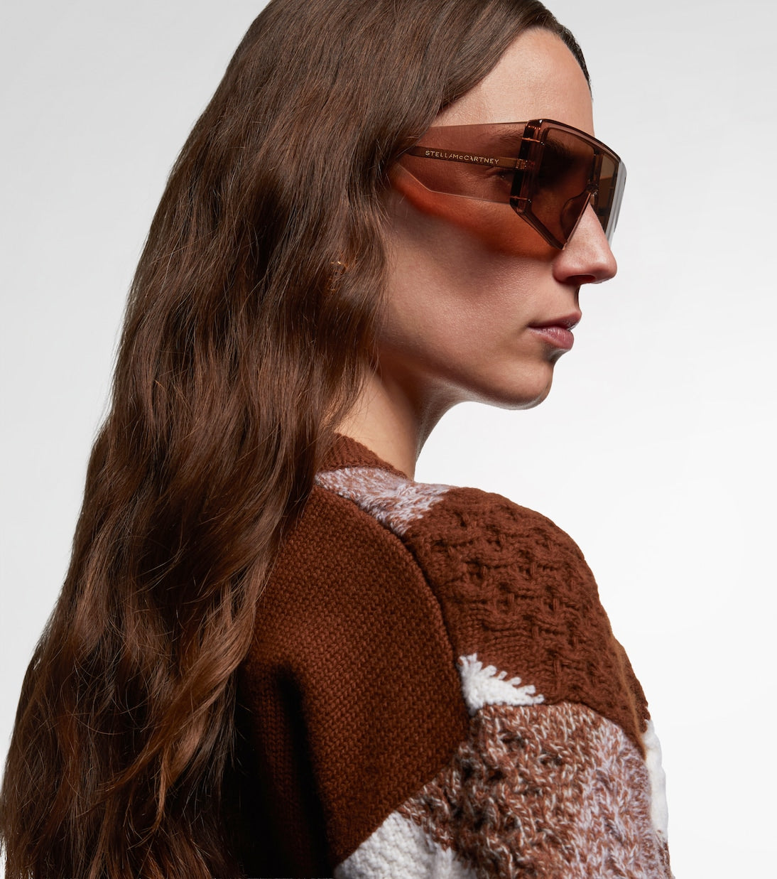 Stella McCartney - Runway shield sunglasses