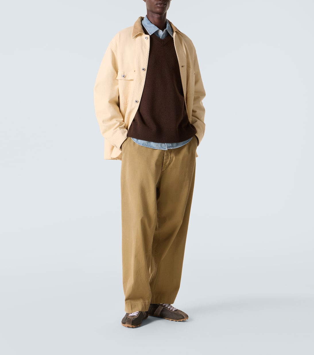 A.Presse - Vintage cotton chinos