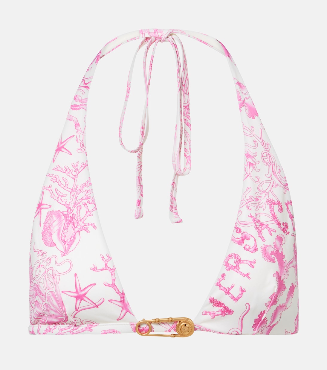 Versace - Underwater Barocco bikini top