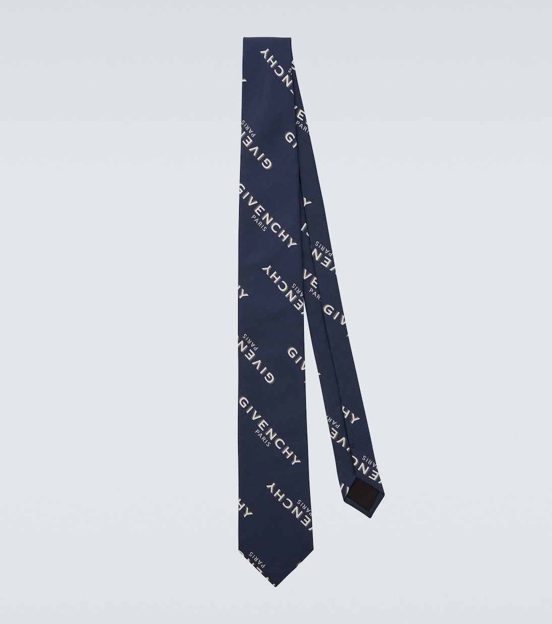 Givenchy - Givenchy Shadow silk tie