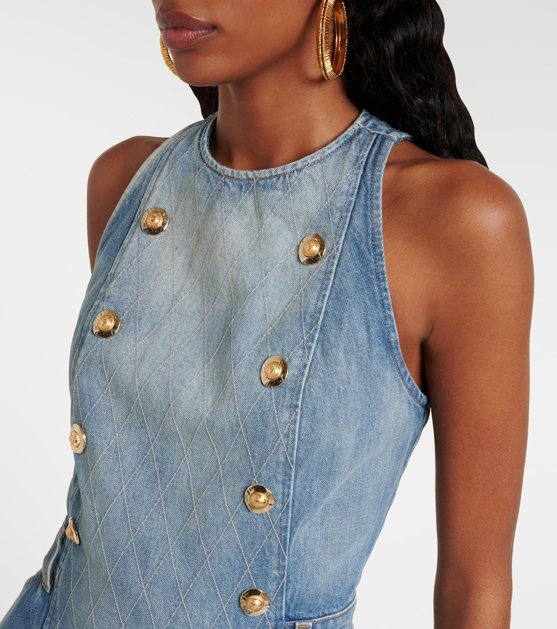 Balmain - Denim minidress