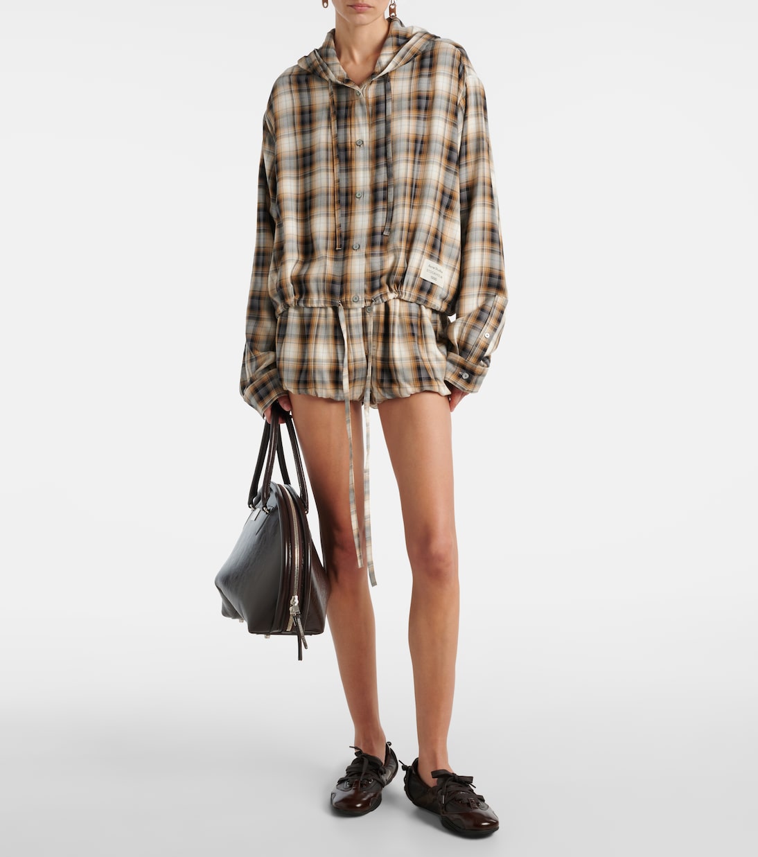 Acne Studios - Plaid shorts