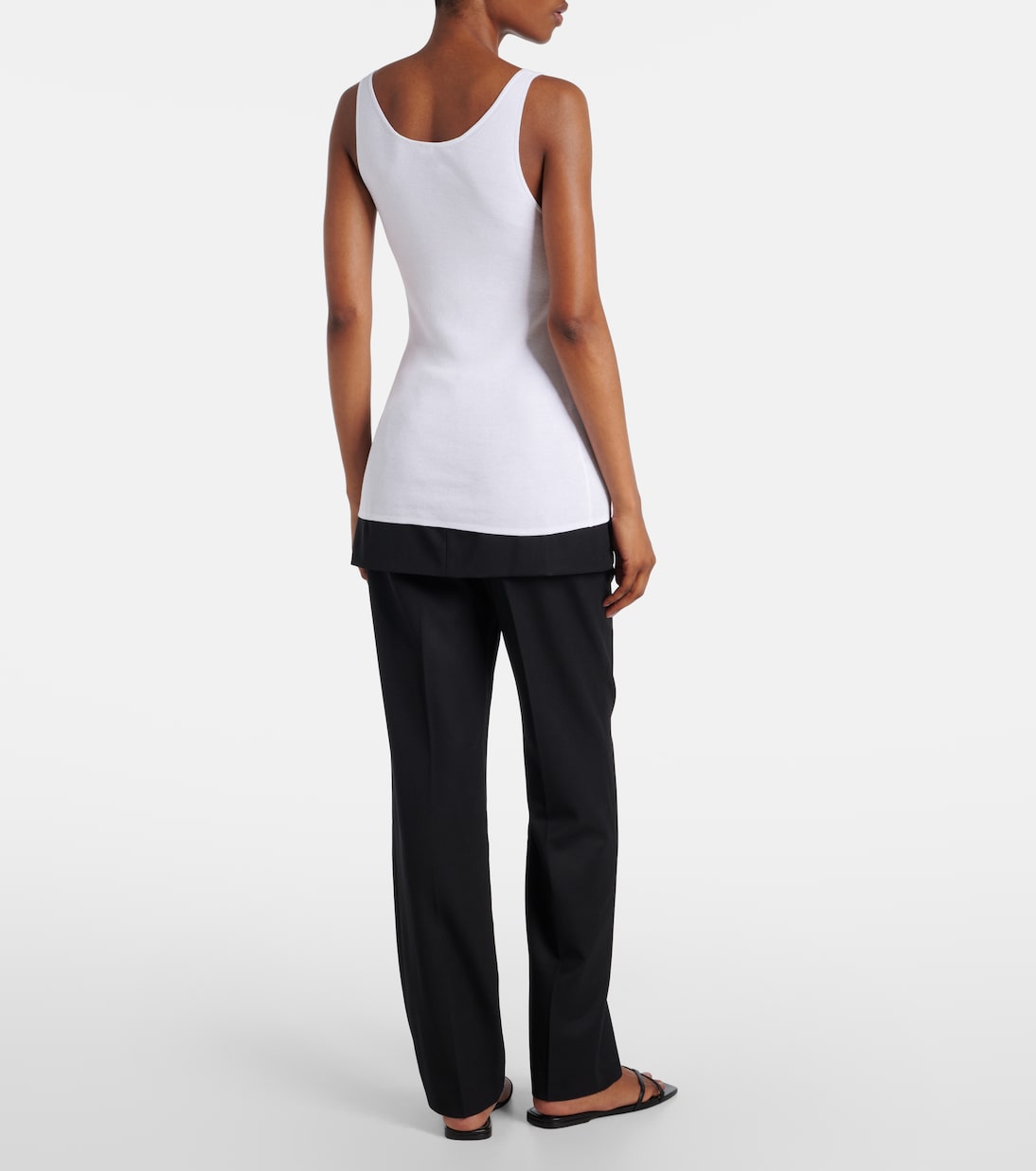 Toteme - Cotton jersey tank top