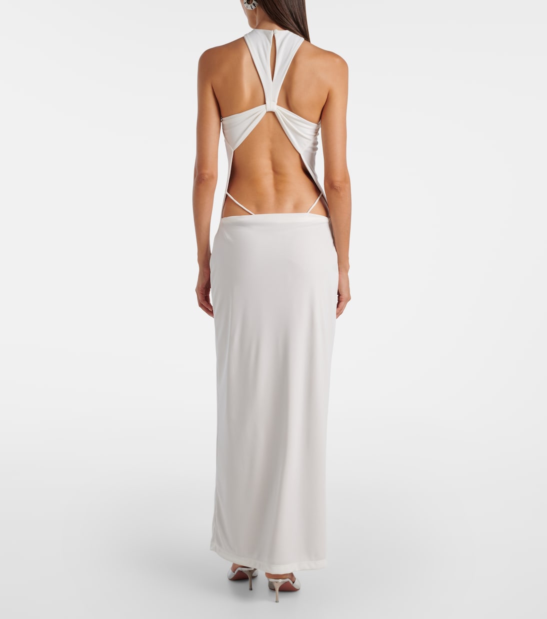 Adriana Degreas - Open-back maxi dress