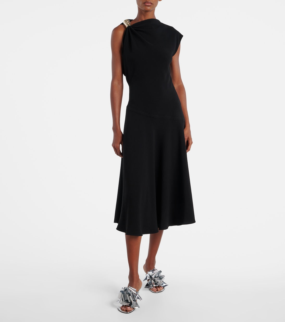 Proenza Schouler - Tee Souvenir mirrored leather mules