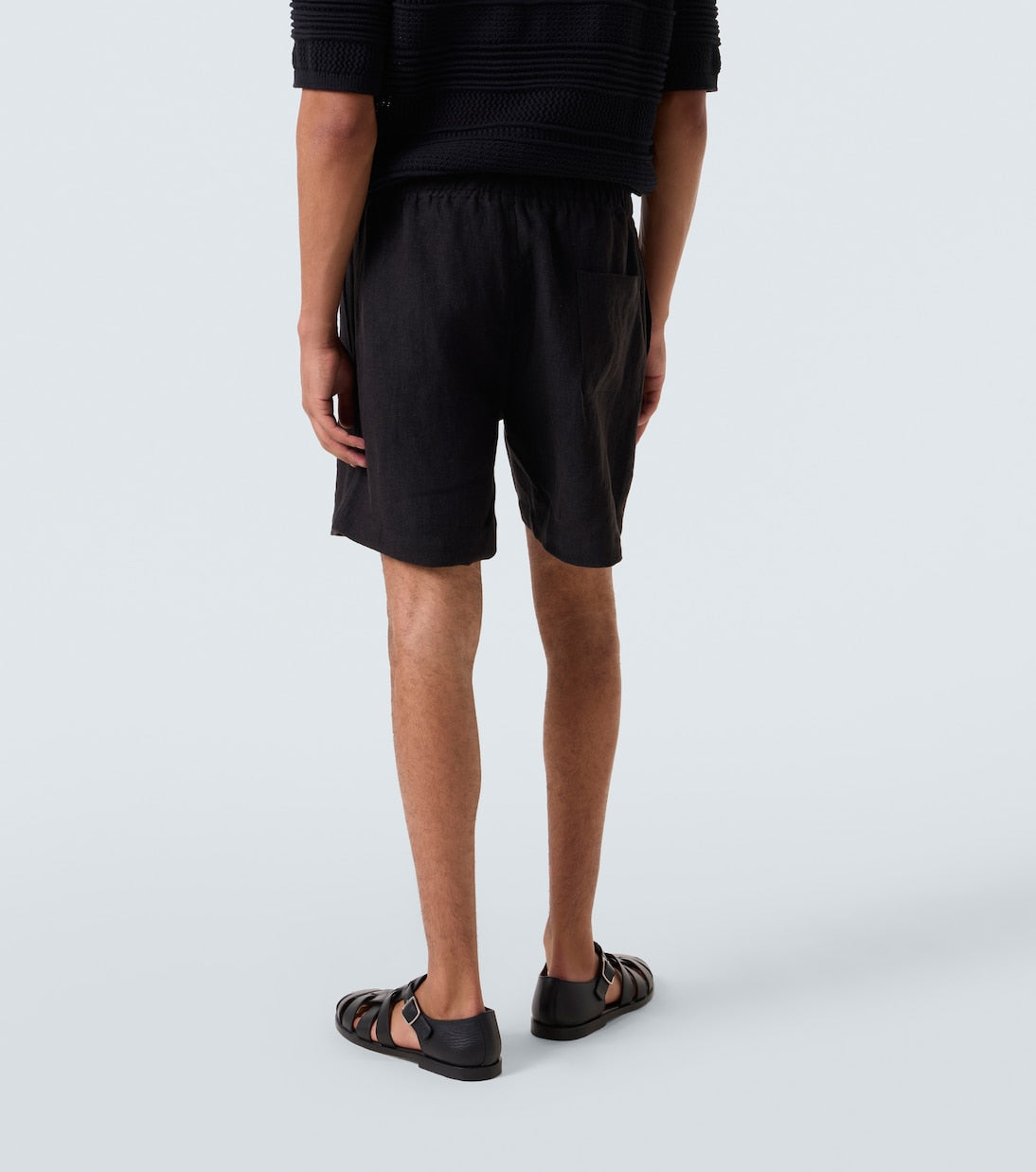 Commas - Linen shorts