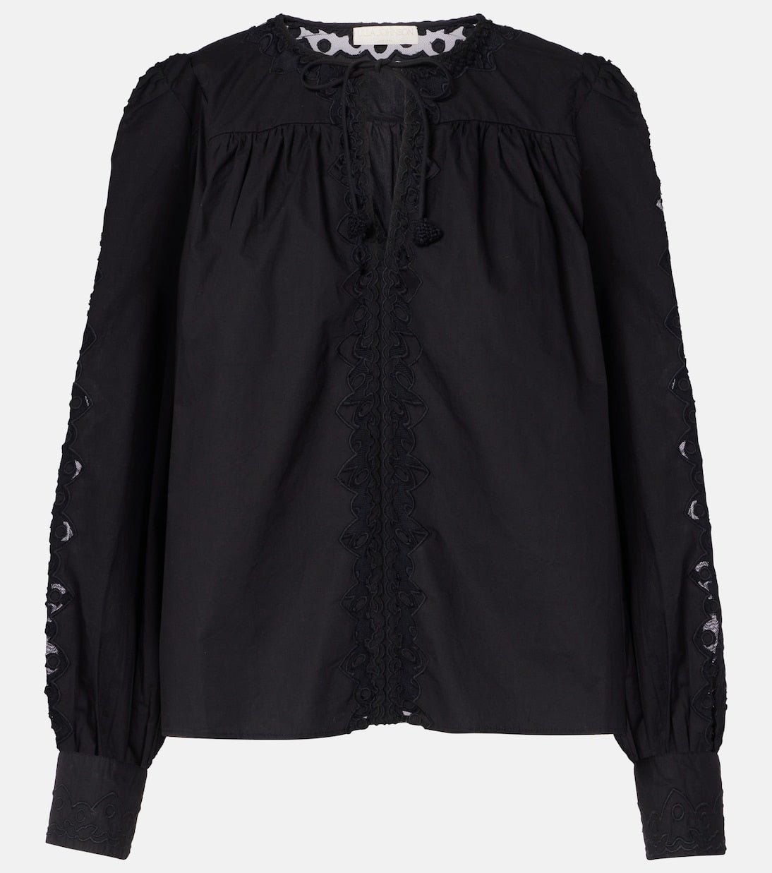 Ulla Johnson - Kady lace-trimmed cotton blouse