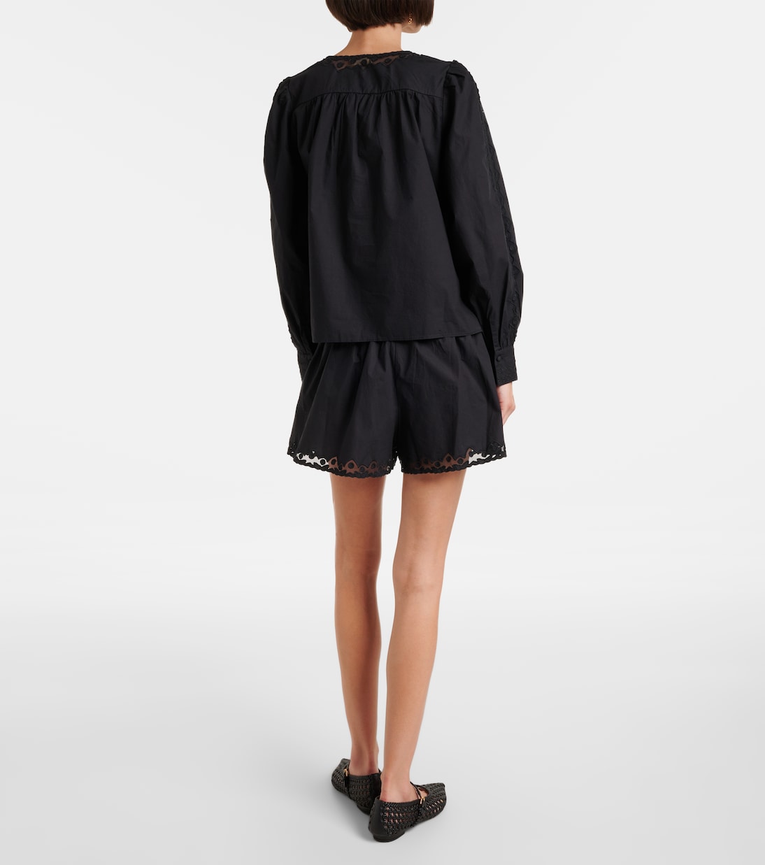 Ulla Johnson - Kady lace-trimmed cotton blouse