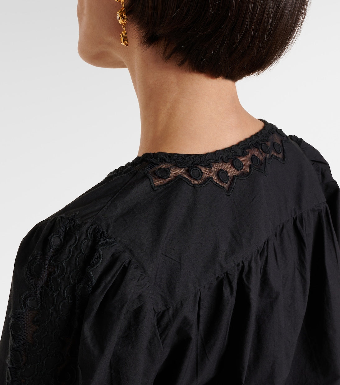 Ulla Johnson - Kady lace-trimmed cotton blouse