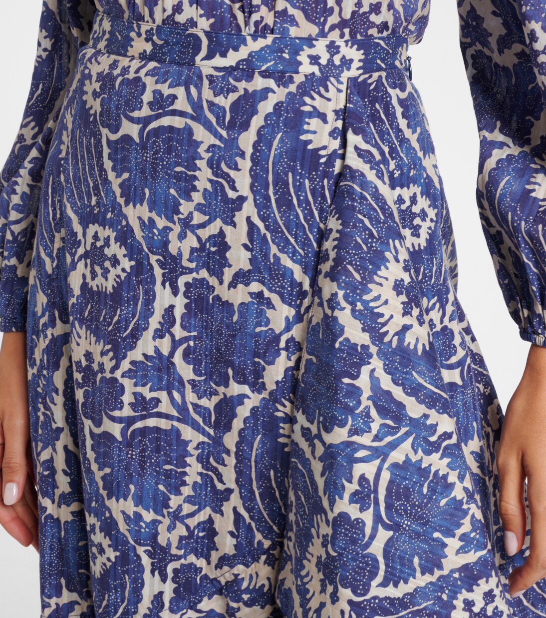 Ulla Johnson - Sabina printed cotton-blend maxi skirt