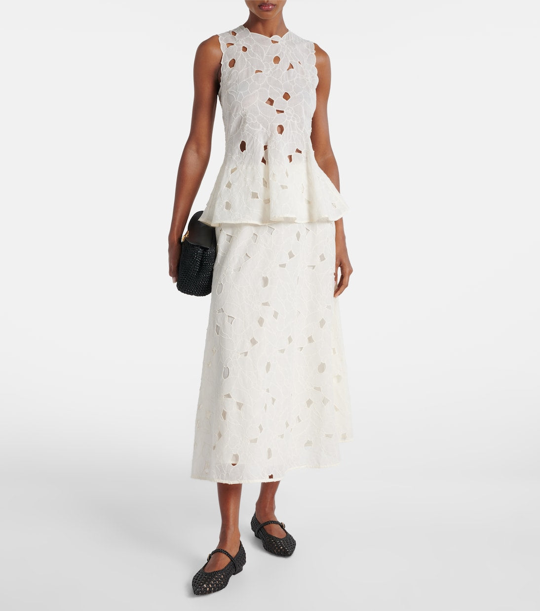 Ulla Johnson - Caro cotton organdy maxi skirt