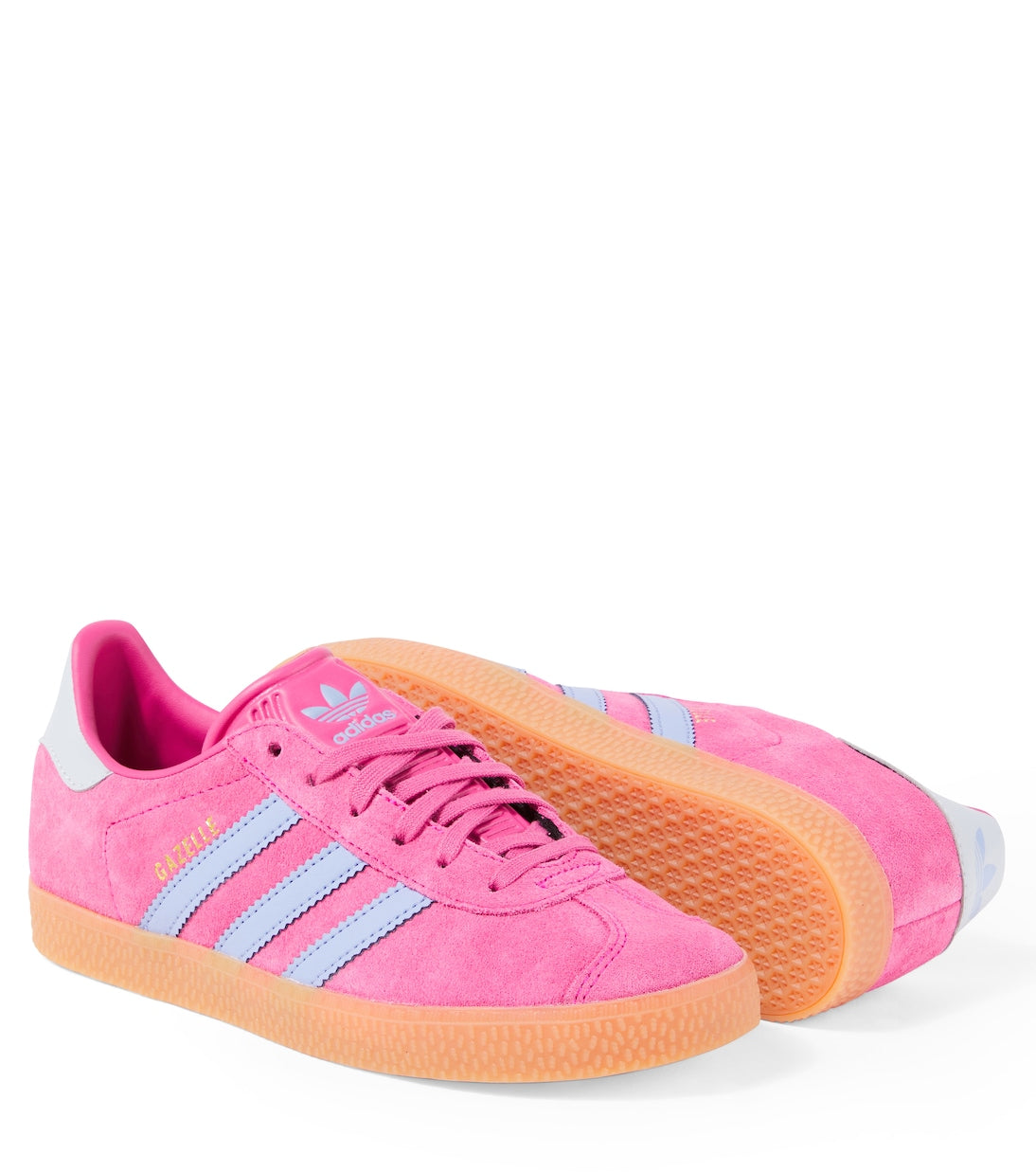 Adidas Originals Kids - Gazelle suede and leather sneakers