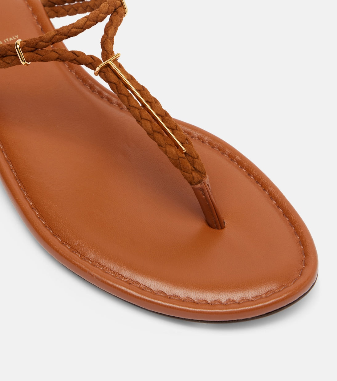 Tom Ford - Braided leather thong sandals