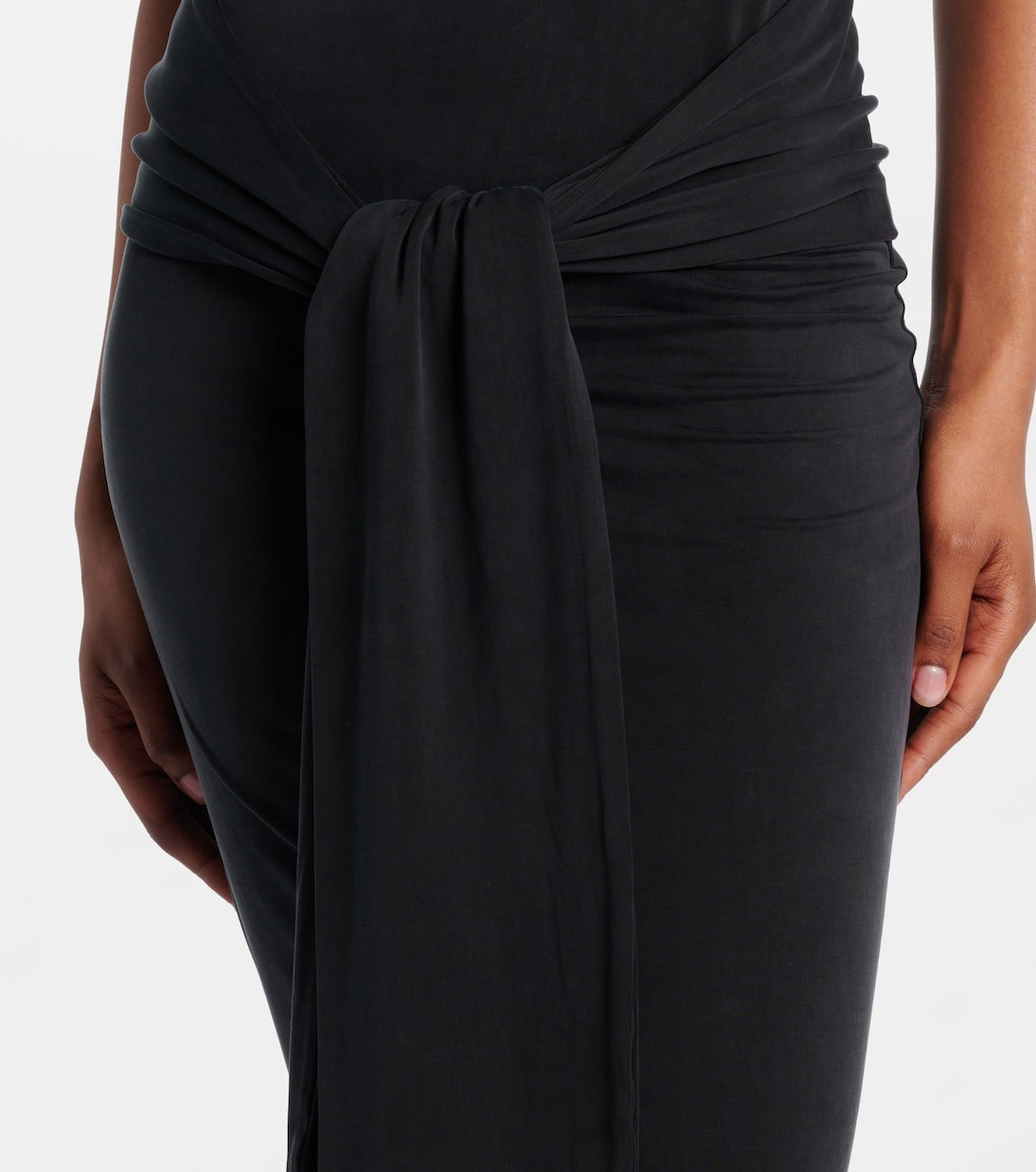 Balmain - Draped gathered gown
