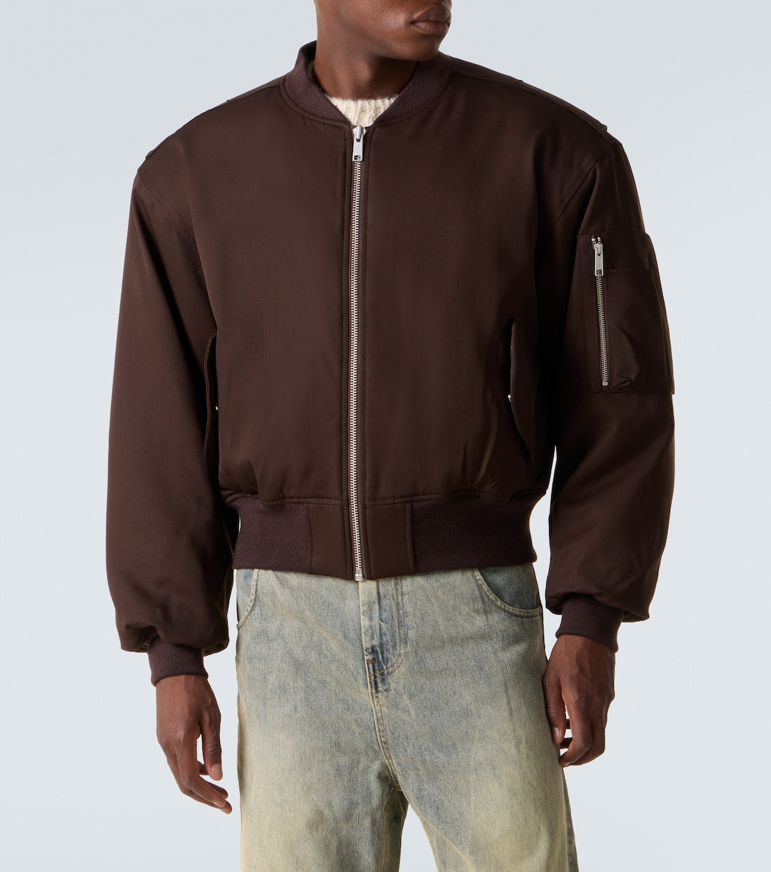 Entire Studios - Oversized wool bomber jacket