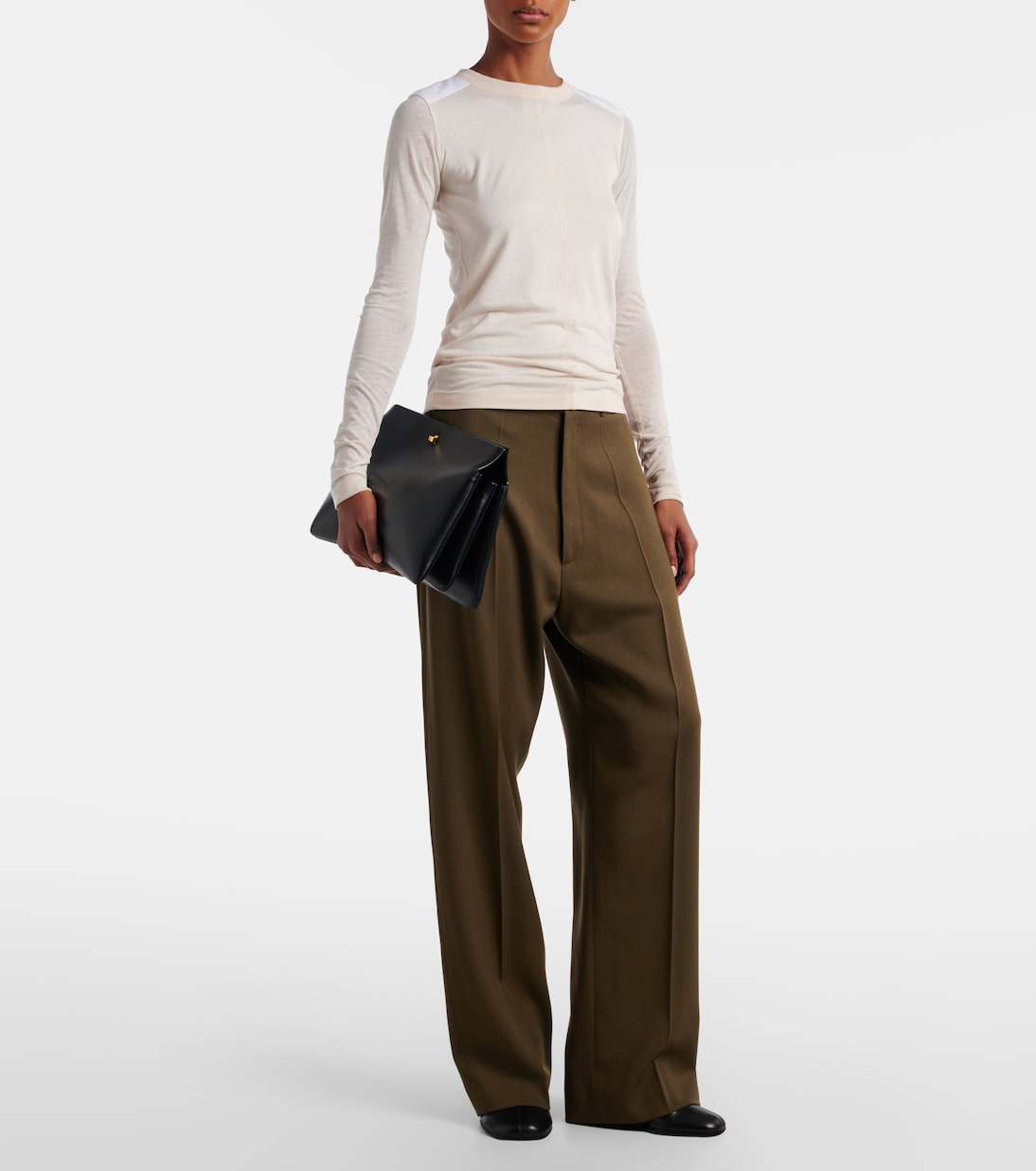 Phoebe Philo - Triplex leather clutch