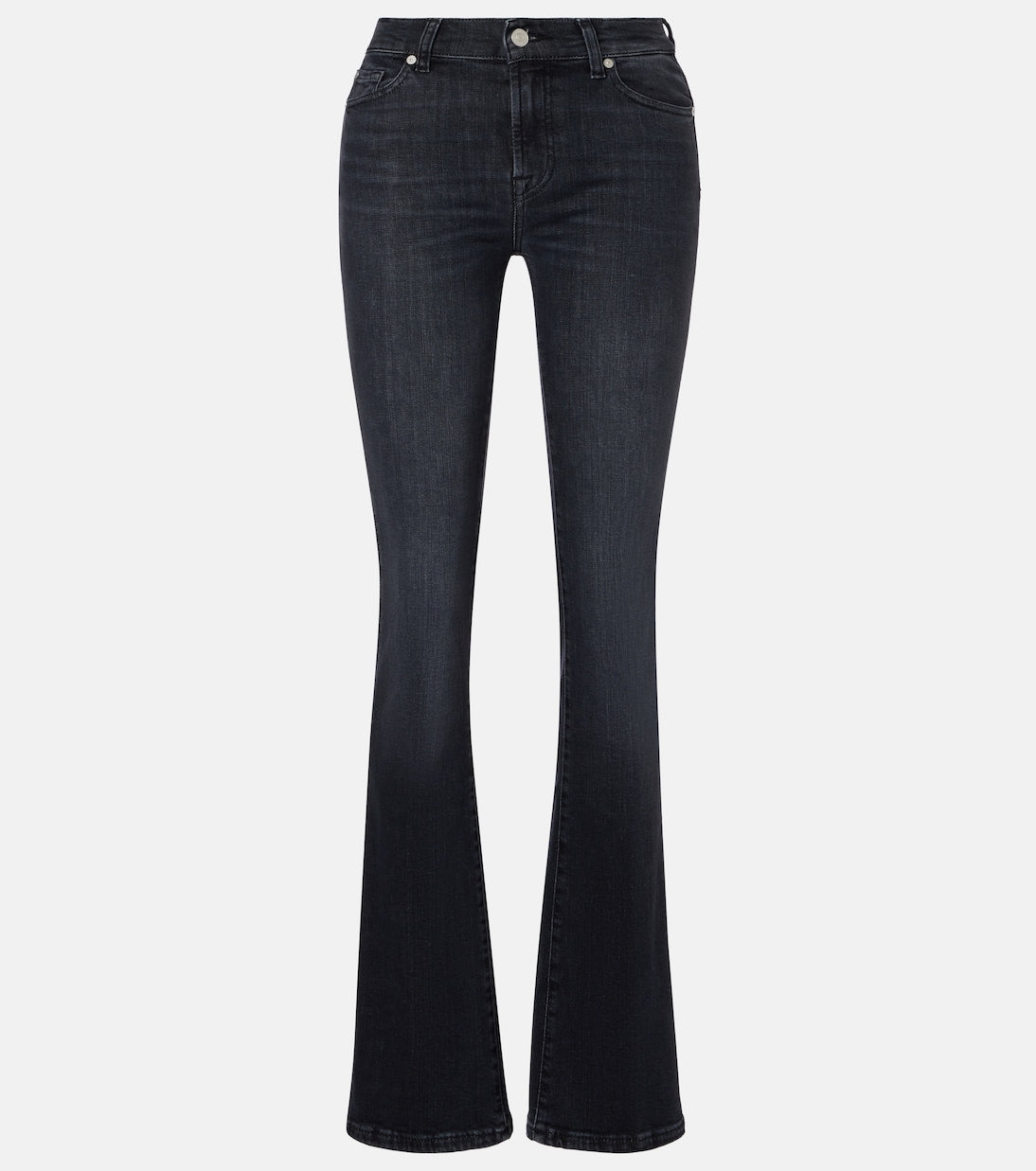 7 For All Mankind - Bootcut mid-rise flared jeans