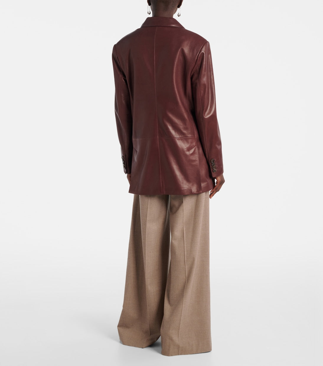 Max Mara - Duse leather jacket