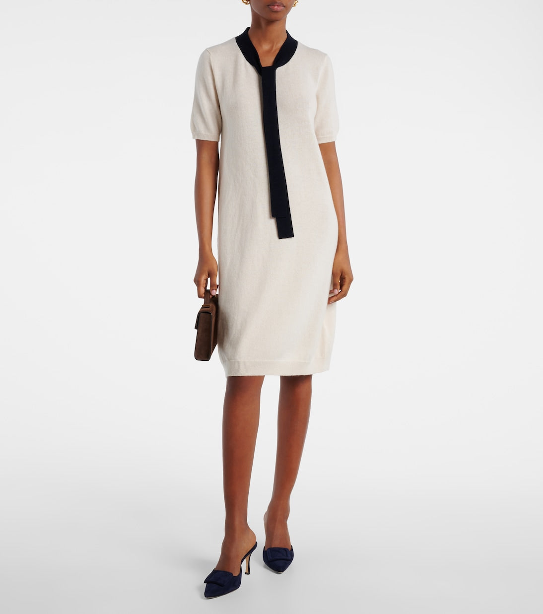 Jardin des Orangers - Wool and cashmere sweater dress