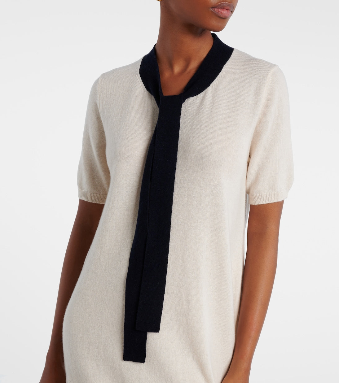Jardin des Orangers - Wool and cashmere sweater dress