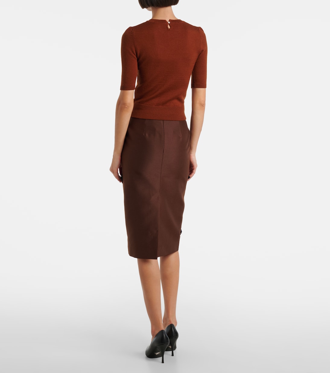 Shushu/Tong - Knitted wool top