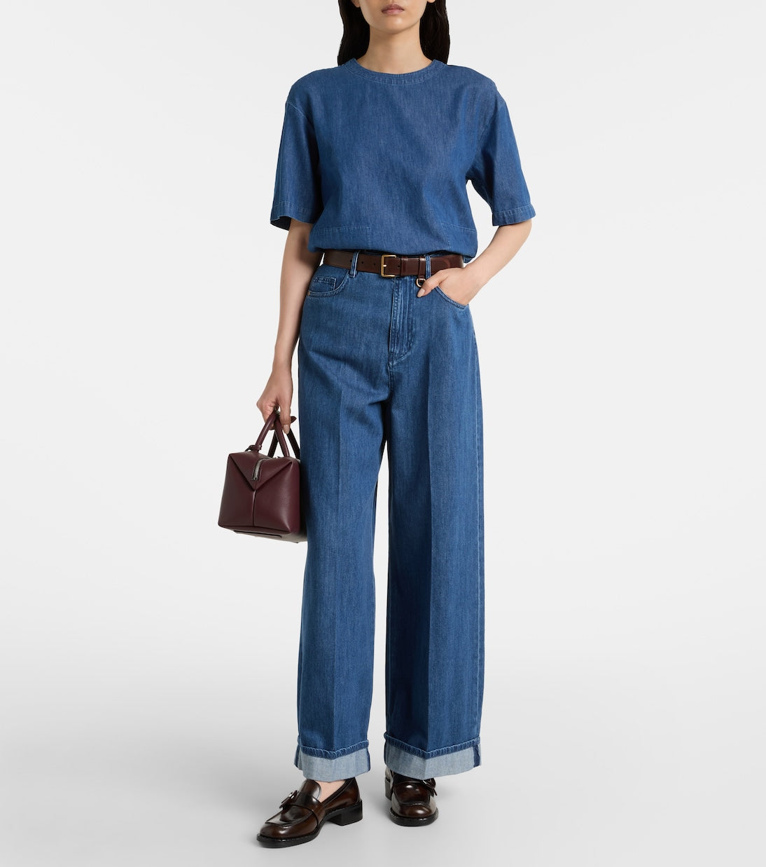 'S Max Mara - Moresca denim top