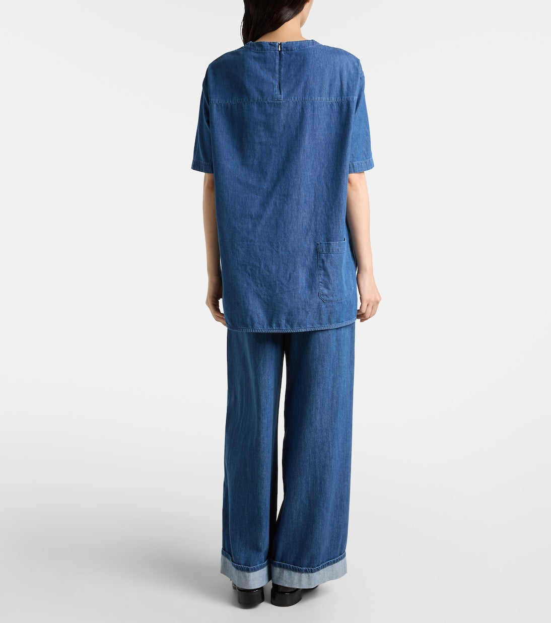 'S Max Mara - Moresca denim top