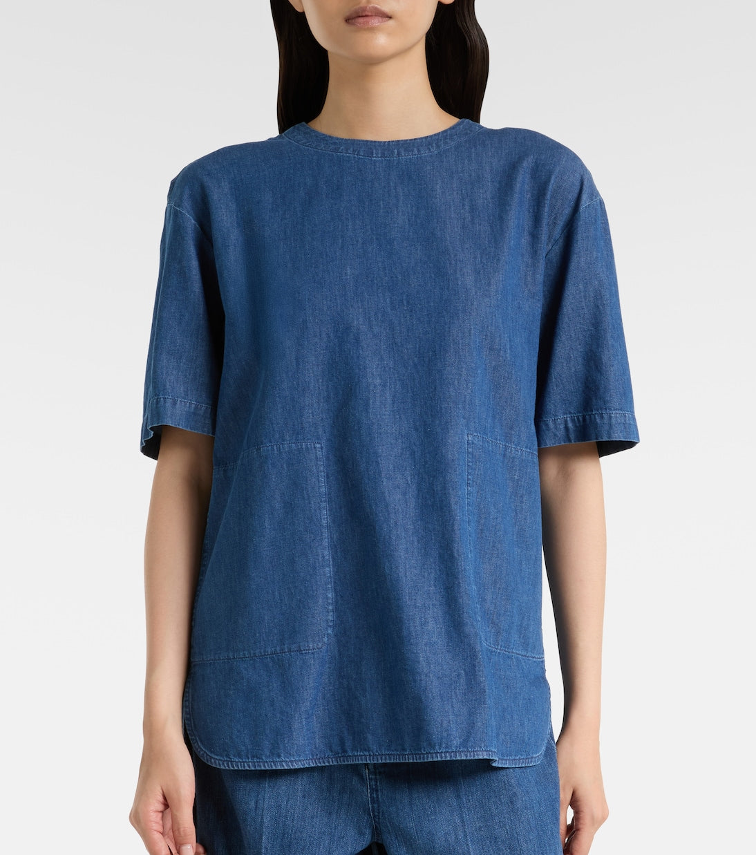 'S Max Mara - Moresca denim top