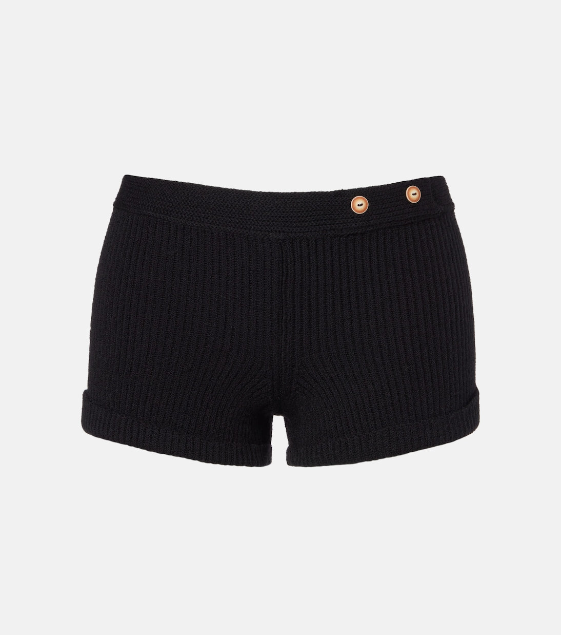Isabel Marant - Diha knitted wool-blend shorts
