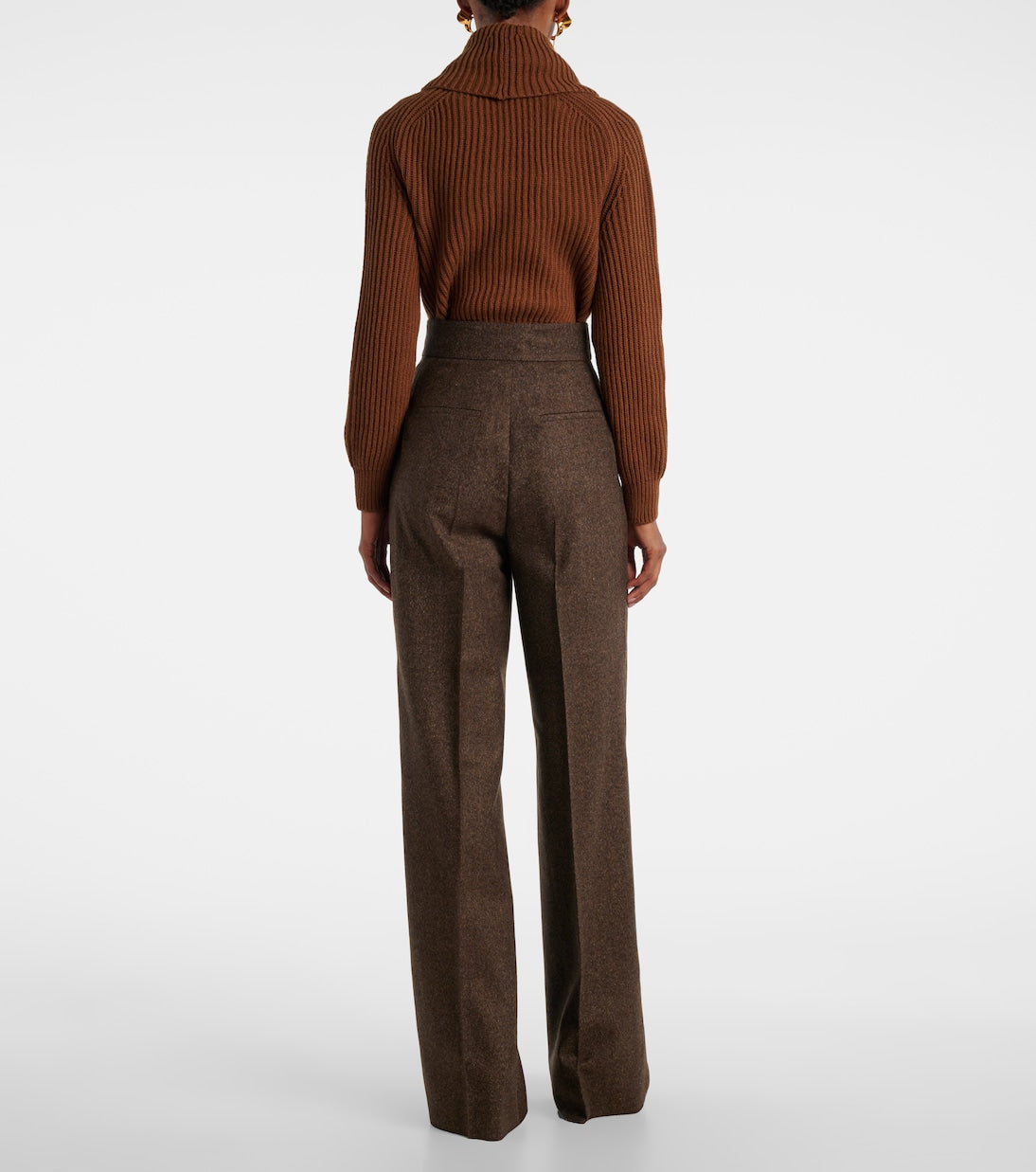 Max Mara - Virgin wool straight pants