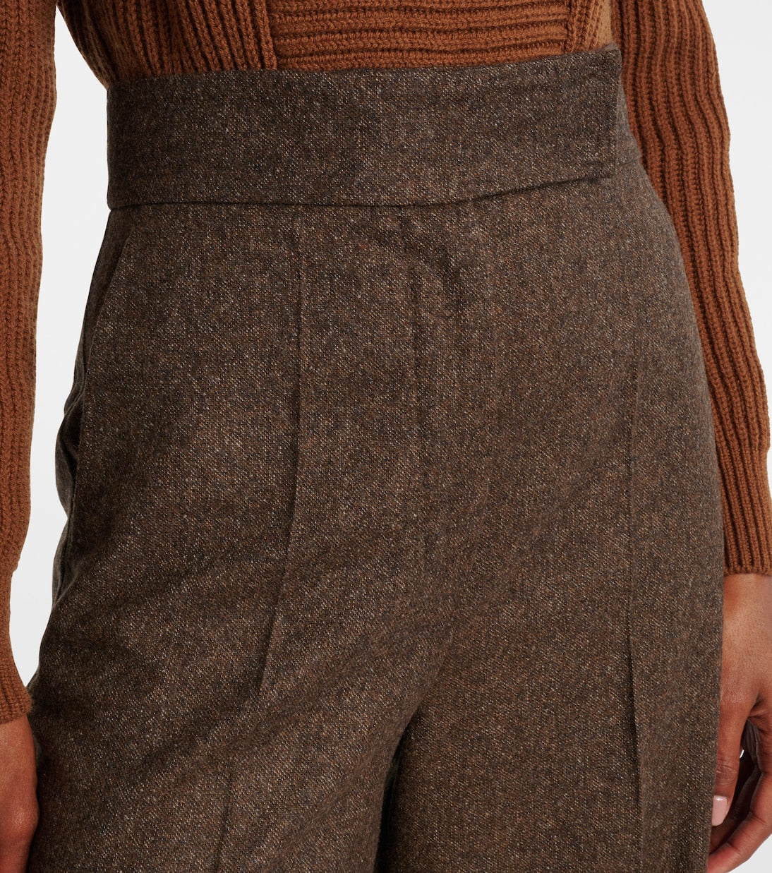 Max Mara - Virgin wool straight pants