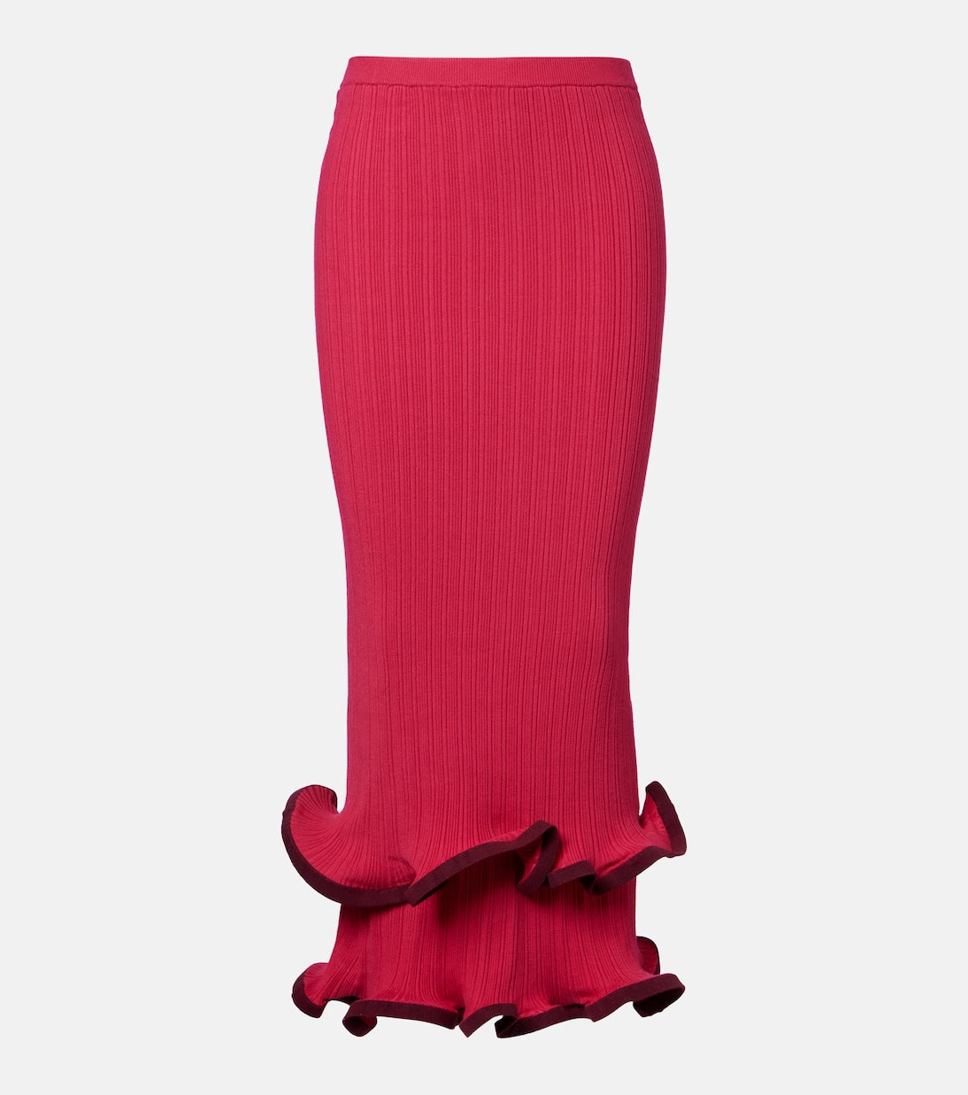 Simkhai - Millie ruffled midi skirt