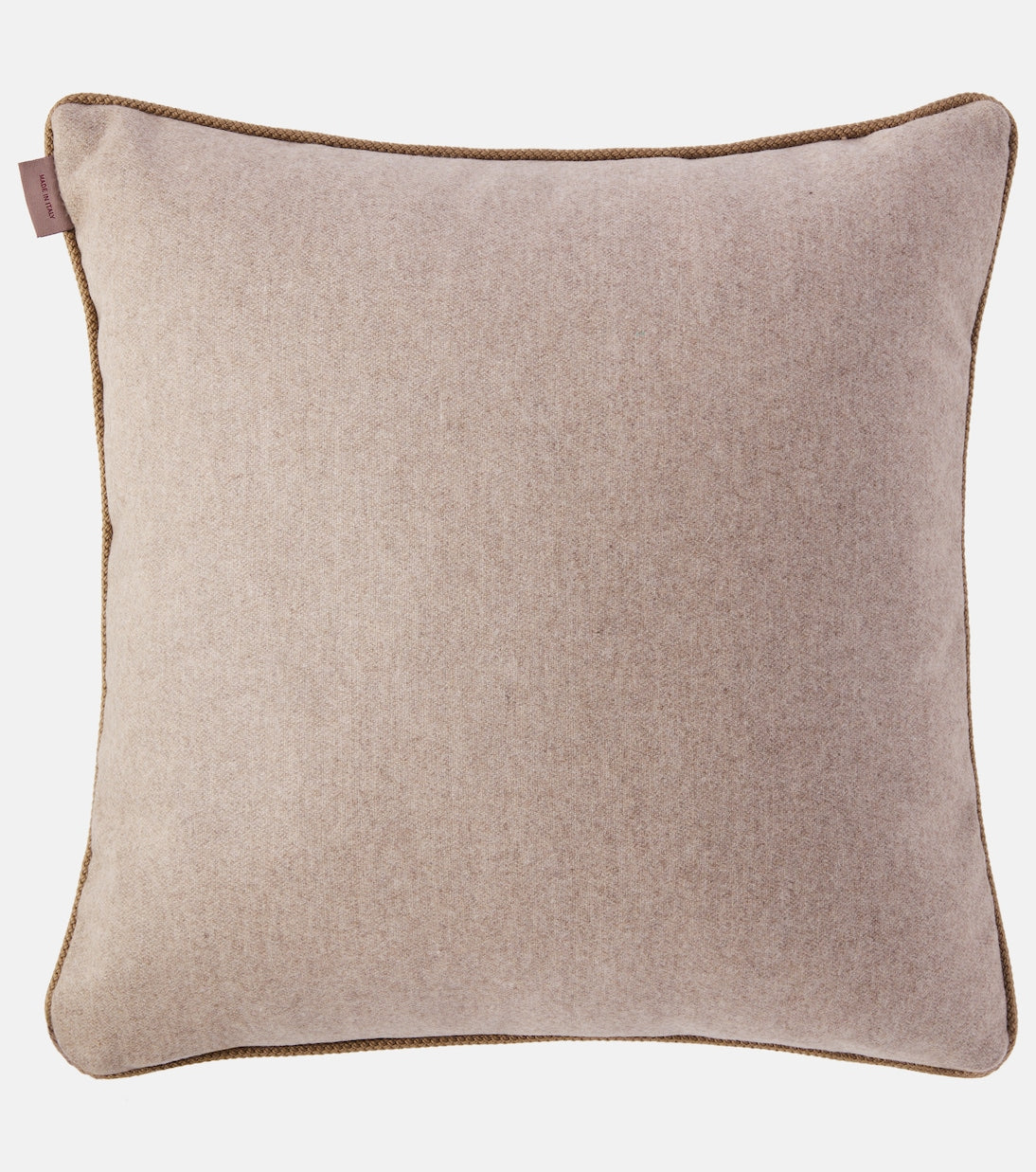 Etro - Sponge logo cotton and wool cushion