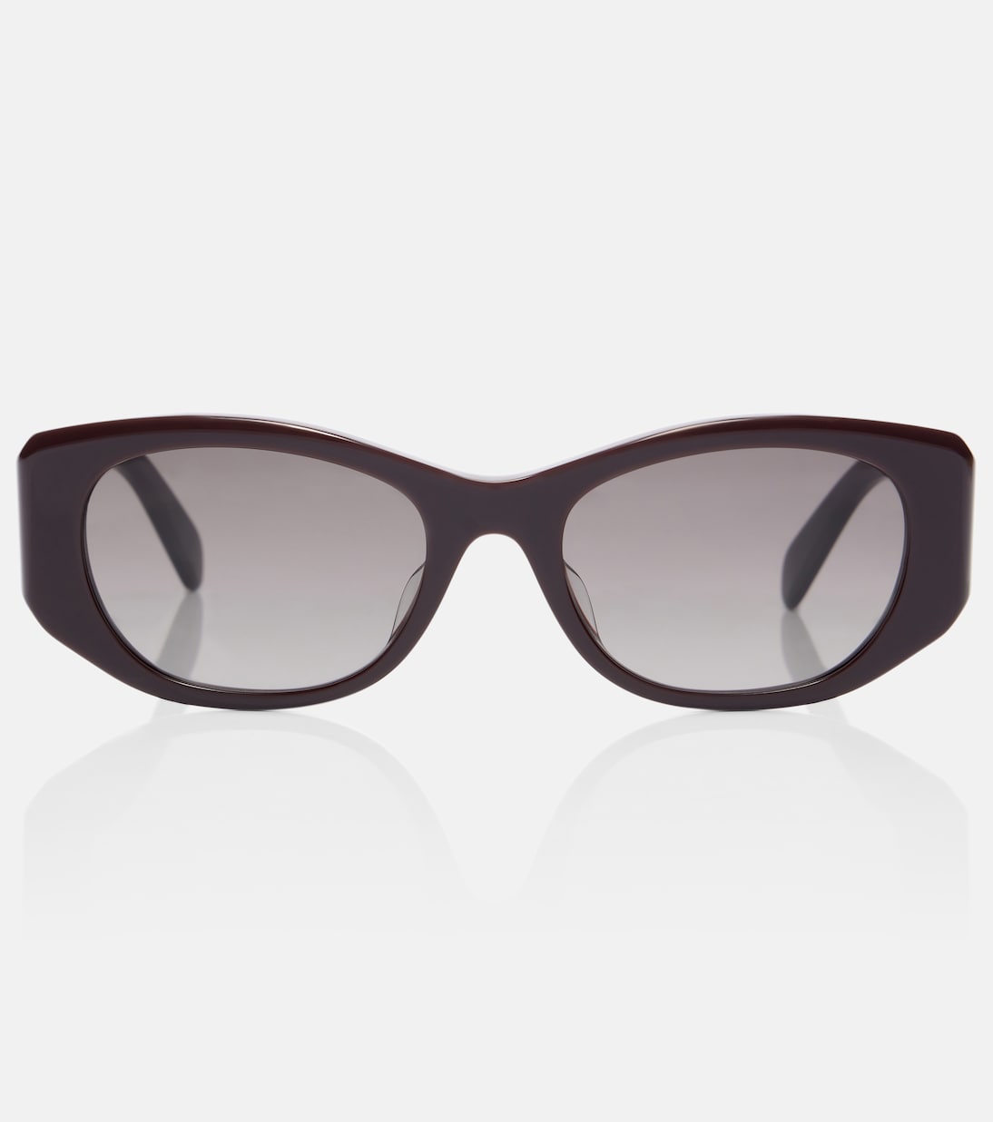 Celine Eyewear - Celine 3 Dots rectangular sunglasses