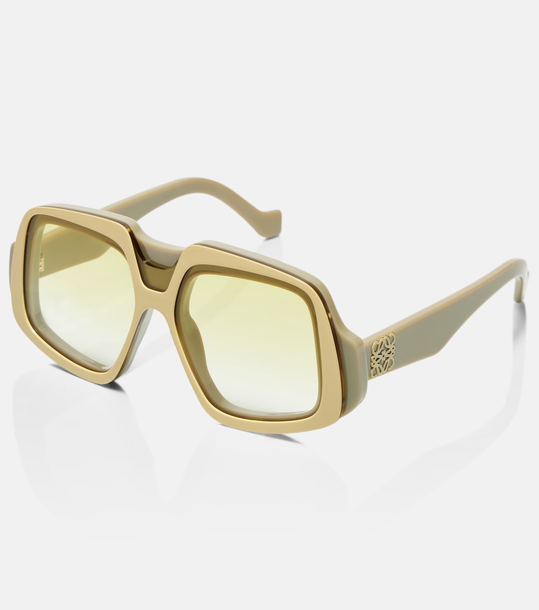 Loewe - Collage Anagram square sunglasses