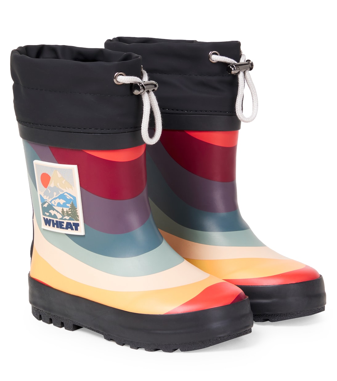 Wheat - Logo rain boots