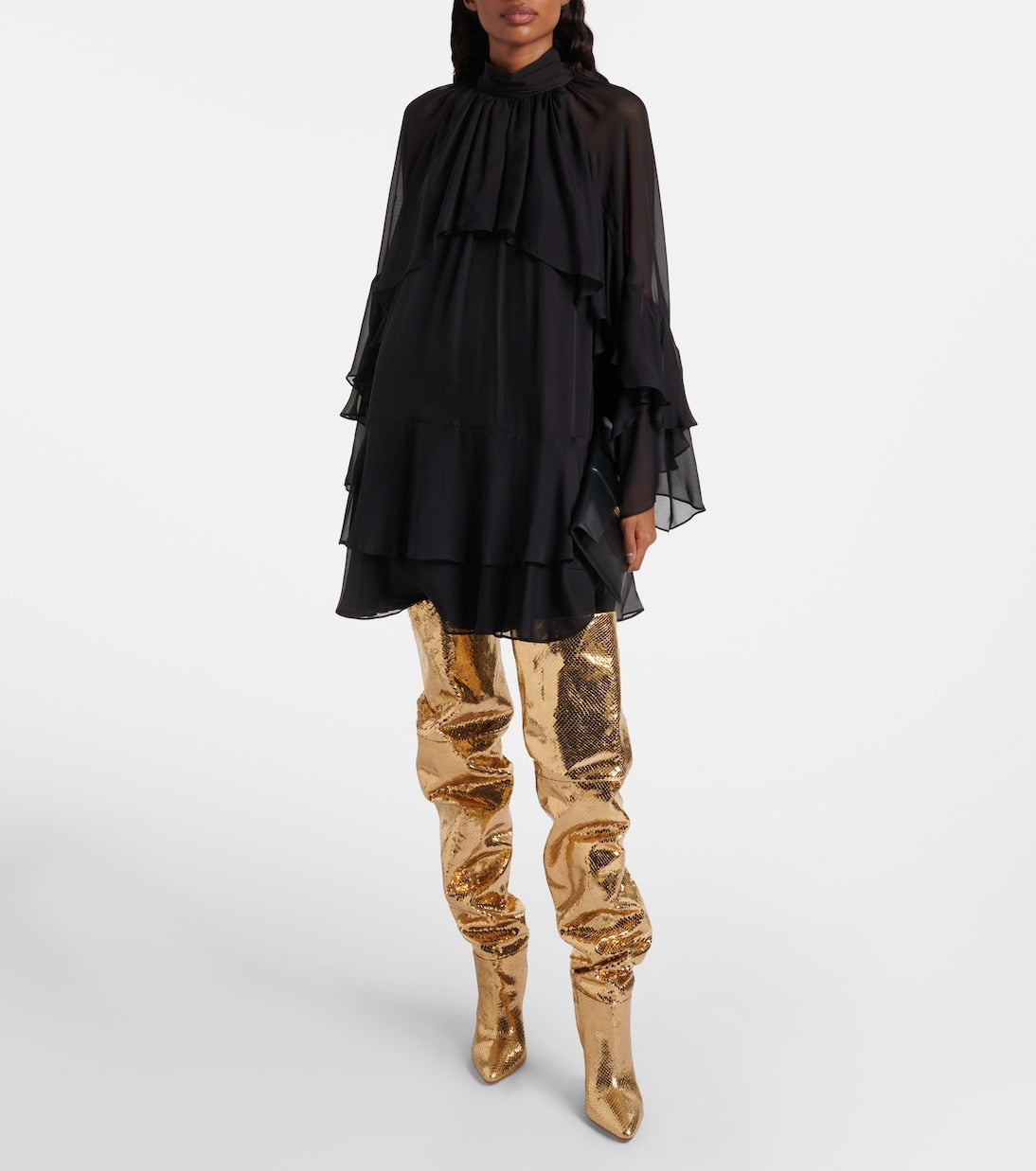 Paris Texas - Elsa 100 leather over-the-knee boots