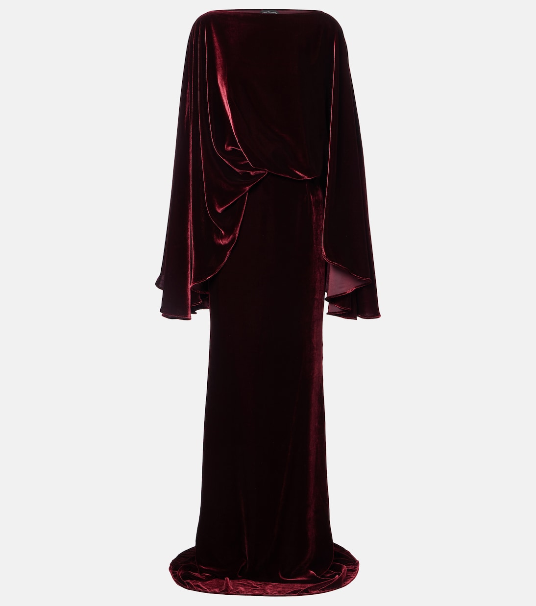 Taller Marmo - Musidora draped velvet gown