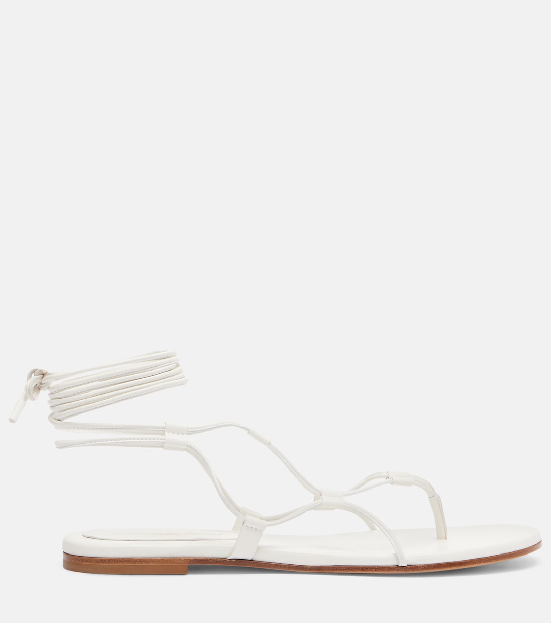 Gianvito Rossi - Leather gladiator sandals