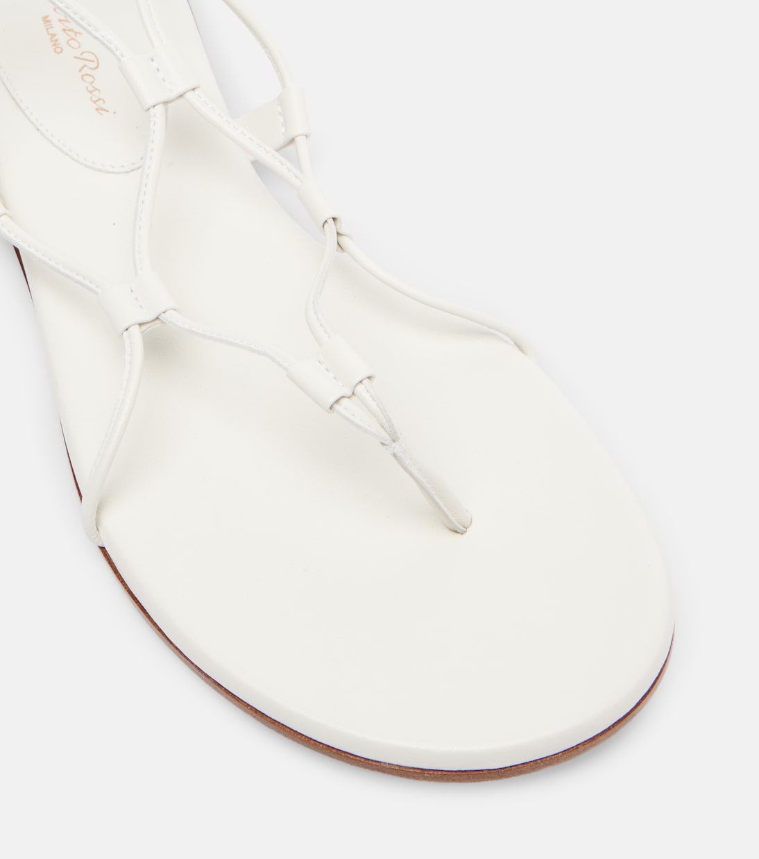 Gianvito Rossi - Leather gladiator sandals