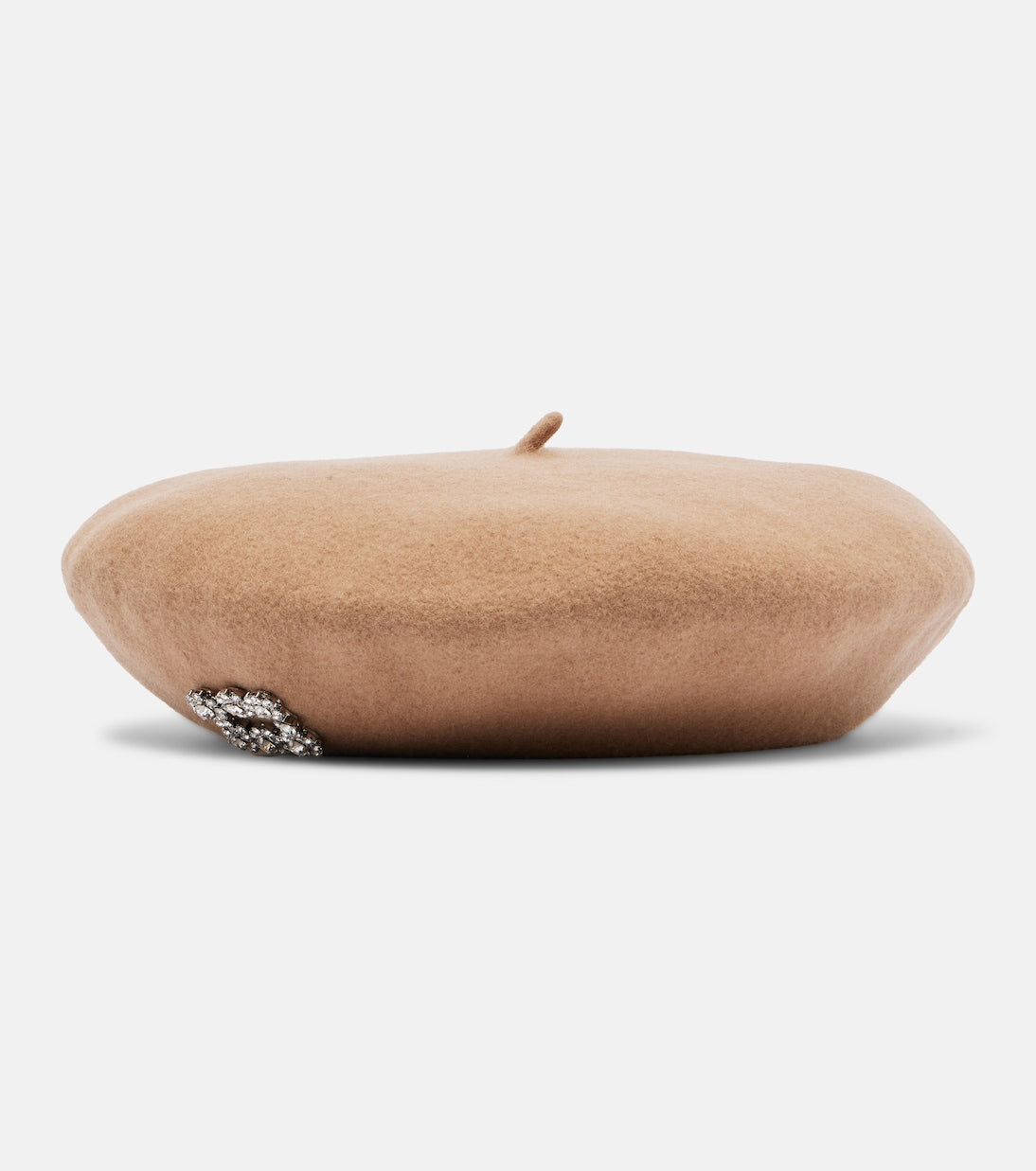 Roger Vivier - Embellished wool beret