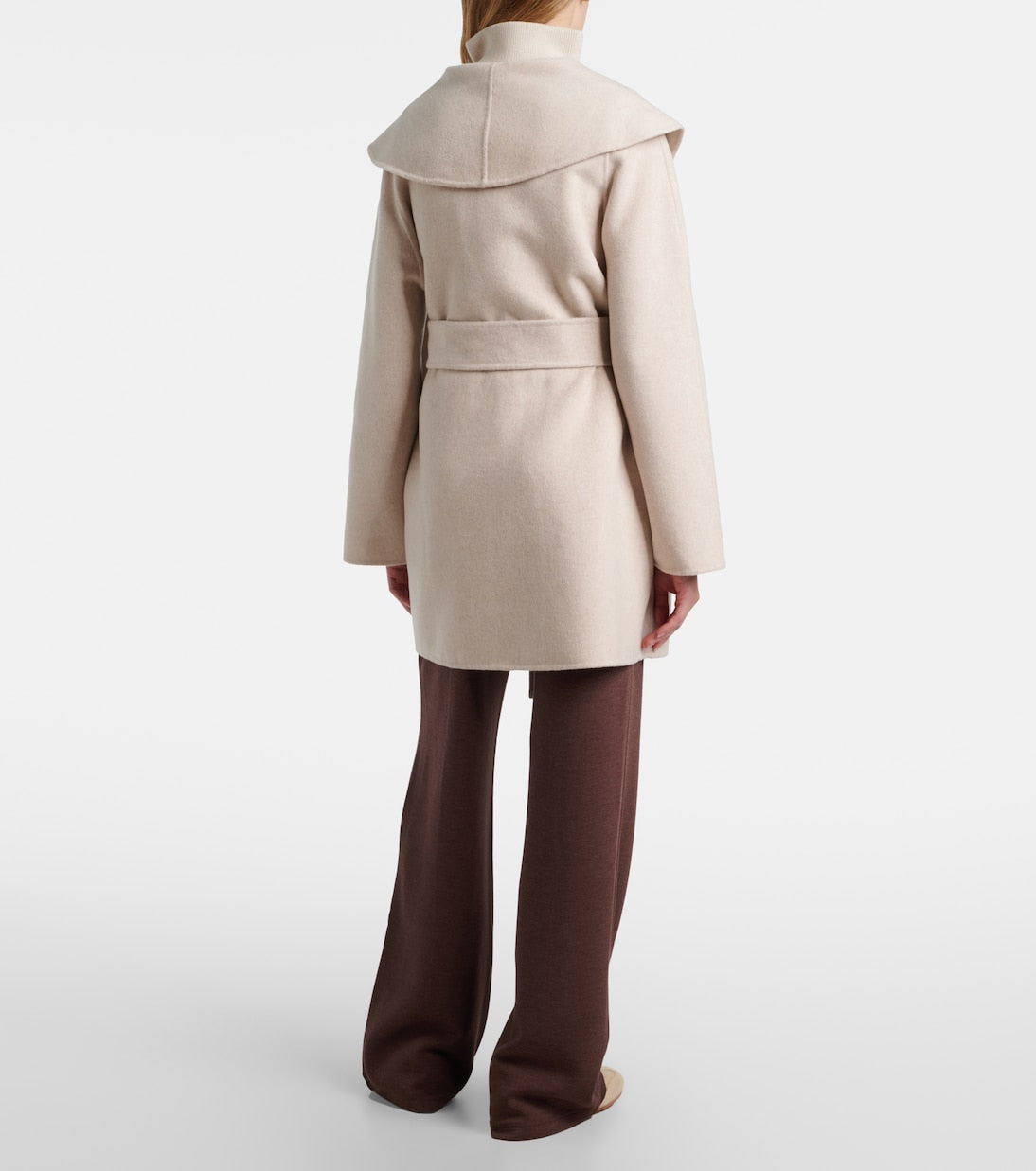 Varley - Edgemere wool-blend wrap jacket